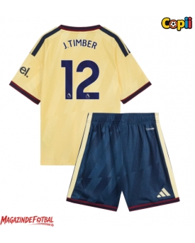 Arsenal Jurrien Timber #12 Echipament de Fotbal Replică 2026-27 Copii Treilea (+ Șorturi)
